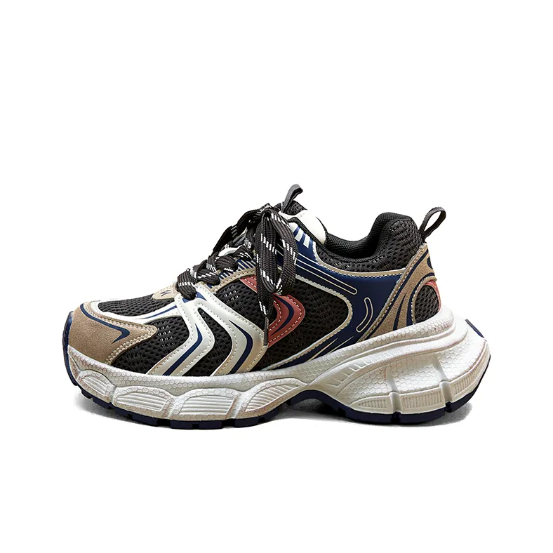 A Poinsettia Princess Height Increasing Low-Top Chunky Sneakers Women's-4