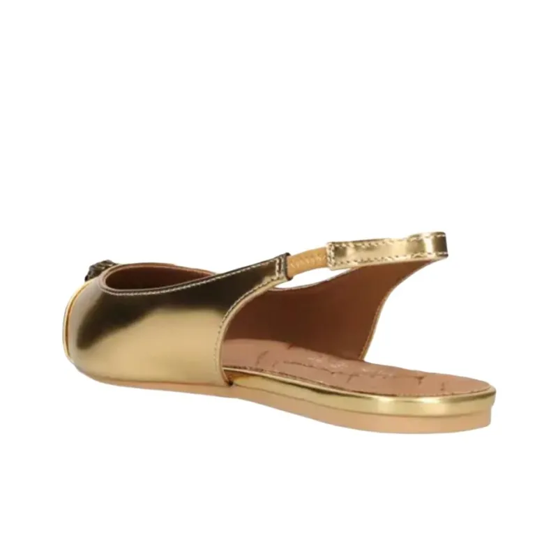 Kurt Geiger London Belgravia Casual Single Shoes Women's Gold-4