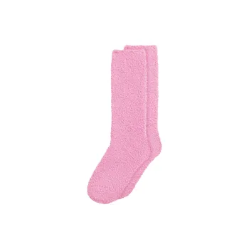 SKIMS Fake Day Collection FW24 KNIT SOCK Mid-Calf Socks Women's 1 Pack BUBBLE GUM/Bubble Gum Pink Color