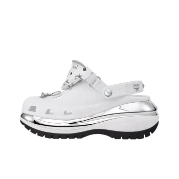 Crocs Classic Mega Crush Clog Mcm Belt Bag White