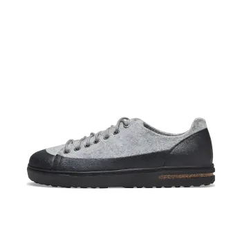 Birkenstock Bend Low Dip Low-Top Skateboard Shoes Unisex Pebble Gray Narrow Fit