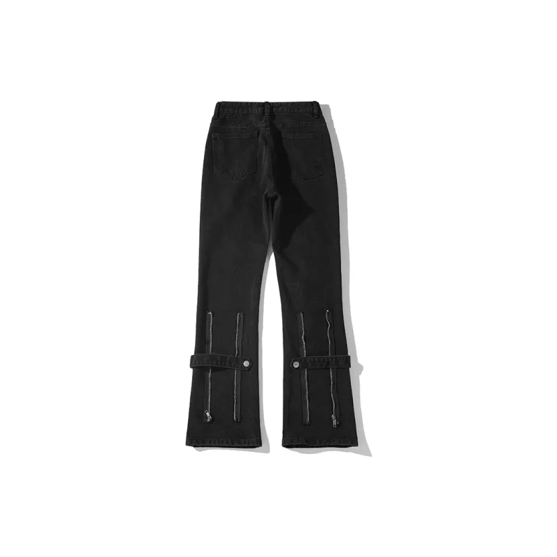 TOUHAOQINGNIAN Jeans Unisex-2