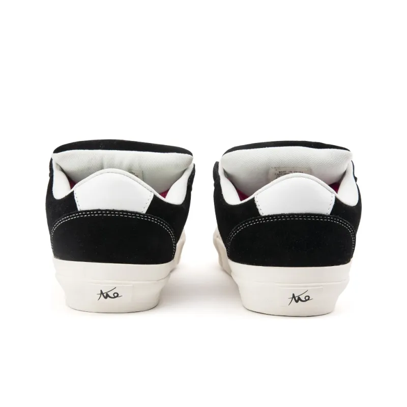 WANSWER Coverage Warm And Wear Resistant Low Top Skateboard Shoes Unisex Black Pink-5