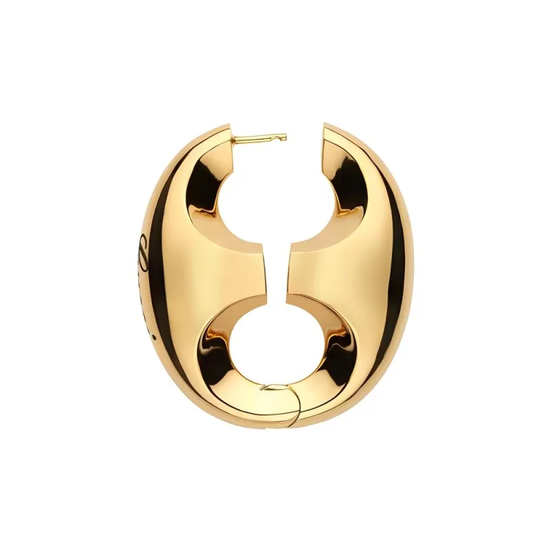 GUCCI Metal Earrings Women's Gold-2