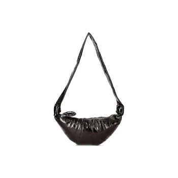 Lemaire Cotton Shoulder Bag, Crossbody Bag Unisex Black