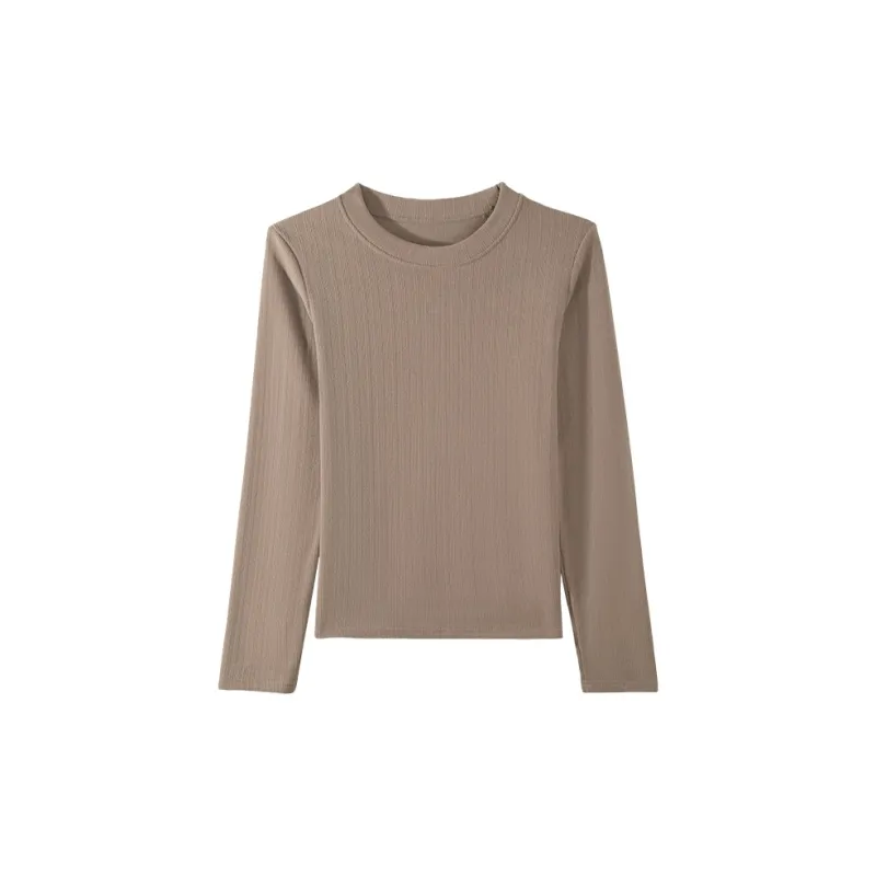YIMANLI Fall And Winter Thermal Top Women's-11