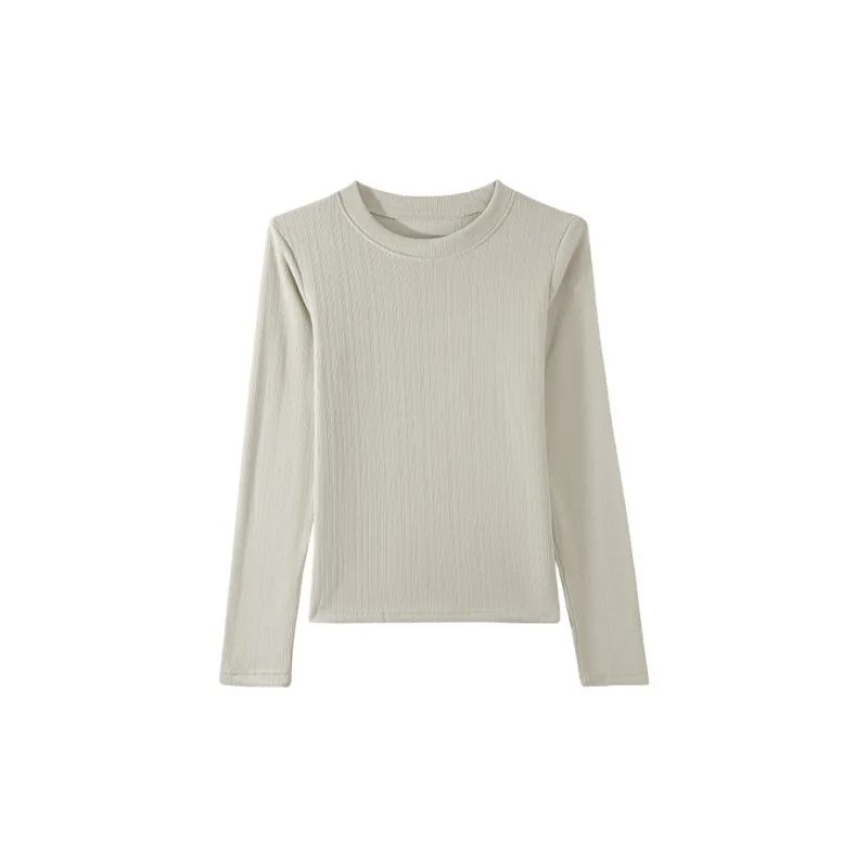 YIMANLI Fall And Winter Thermal Top Women's-6