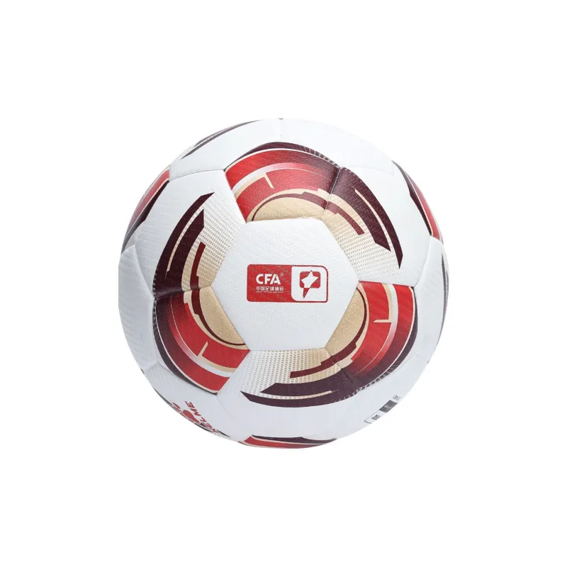 KELME Size 5 Ball Soccer Seamless Thermal bonding Red Gold-2