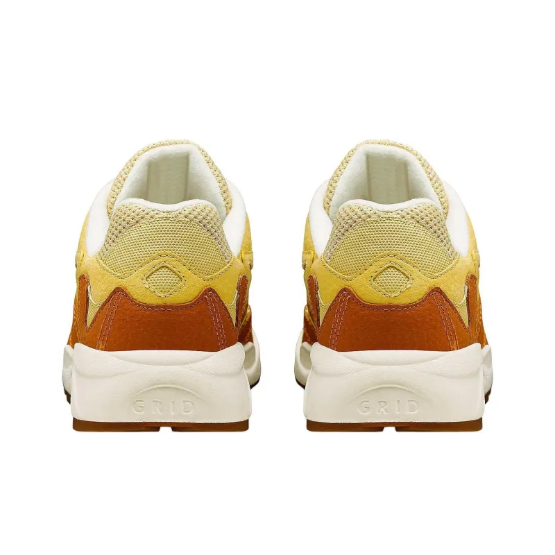 Saucony Grid Shadow 2 Anti Slip Wear Resistant Low Top Casual Running Shoes Unisex Yellow-5
