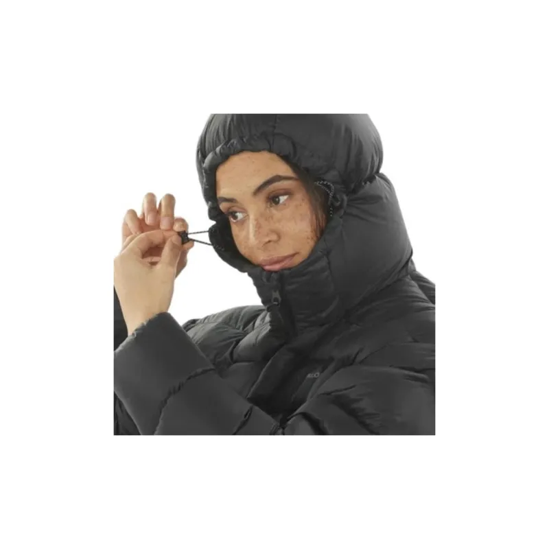 SALOMON OUTLINE NOVELTY DOWN Down Jacket Women's Pitch Black-1