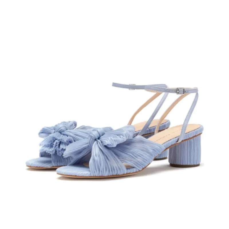 Loeffler Randall Strap Sandals Women's Blue-2