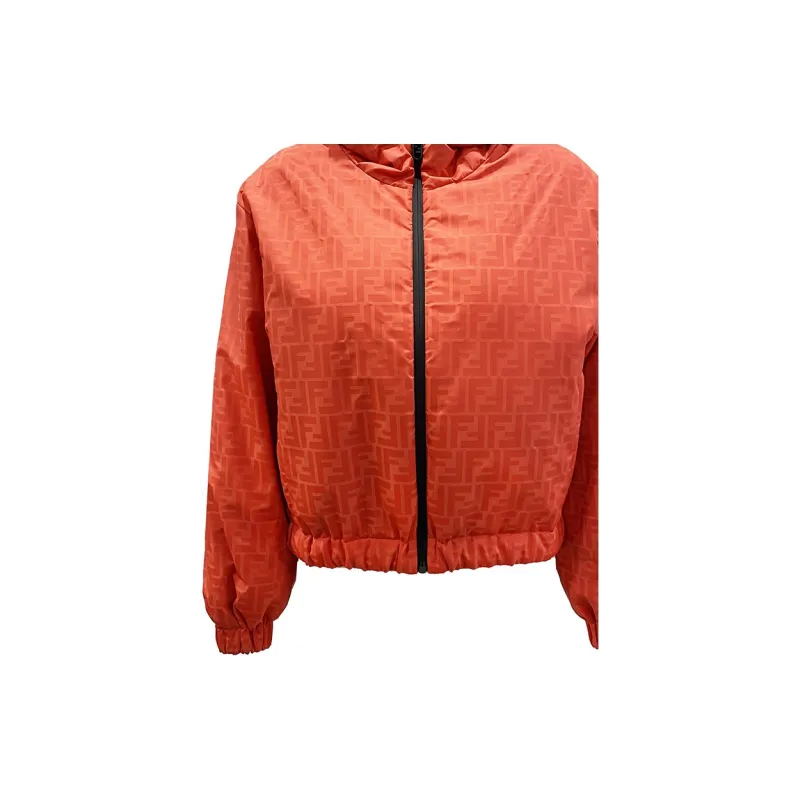FENDI Jackets Coats Women's Orange-3