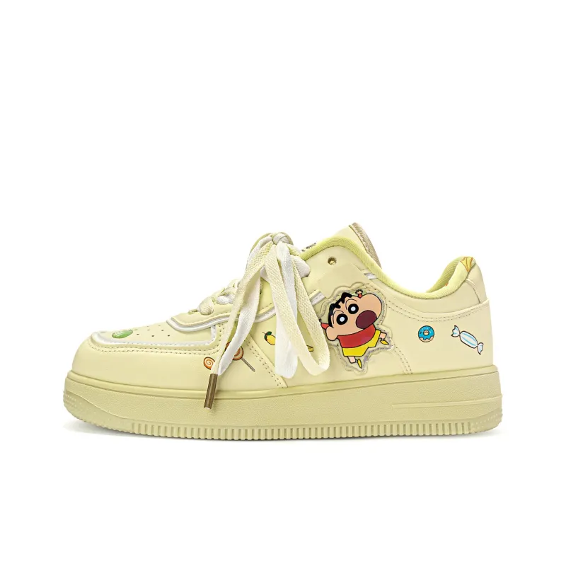 Crayon Shinchan Low Top Skateboard Shoes Unisex-9