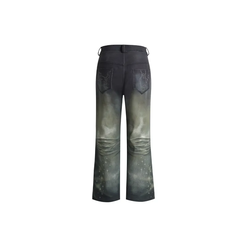 DND4DES Jeans Unisex Green-1