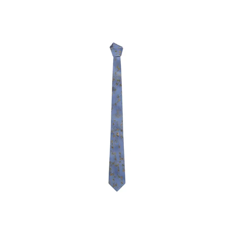 Vivienne Westwood Silk Ties Unisex Stone Blue-0