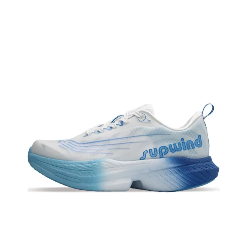 WUPWIND Cushioned Slip-Resistant Abrasion-Resistant Low-Top Carbon Plate Marathon Running Shoes Men's-9