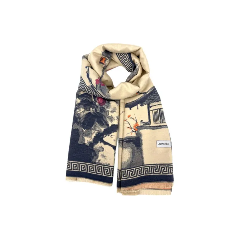 JEANSWEST Knit Scarves Unisex-0