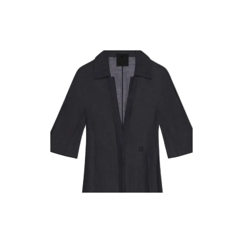 GIVENCHY FW24 Long Sleeved Dress Women's Black-4