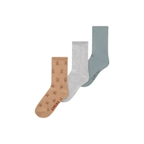 SKIMS Fake Day Collection FW24 SPORT CREW SOCK 3 PACK Mid Calf Socks Women's 3 Pack