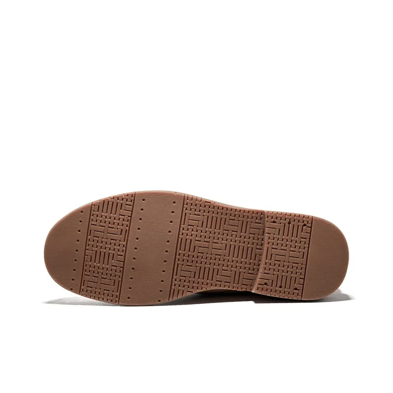 Hautton Jeans Casual Shoes Men's Camel-11
