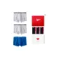 Box 3 Pack (White+White+Blue)