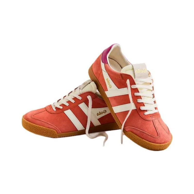 FREE PEOPLE Gola Elan Low-Top Casual Shoes Women's Orange-2
