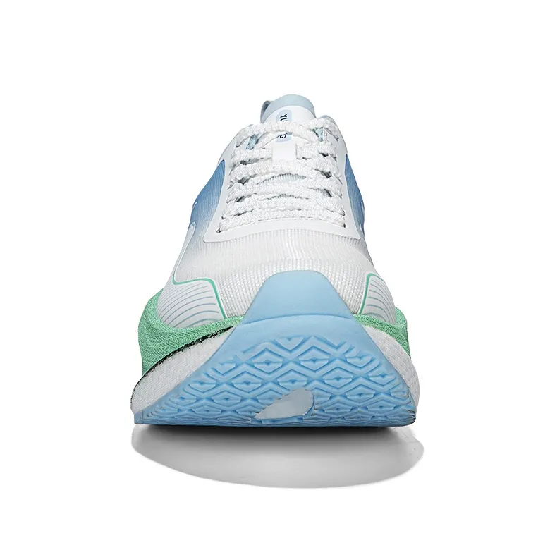 YUDONG Running Shoes Men Low Top White Blue-5
