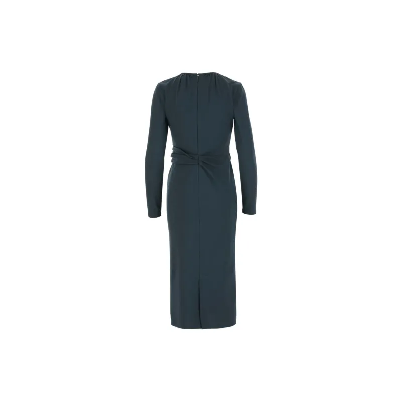 GIORGIO ARMANI Asv Viscose blend Midi Dress-1