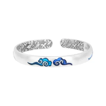 CUTE DAME S999 Sterling Silver Bracelets Women's Silver
