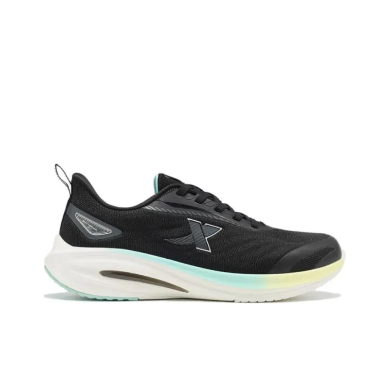 XTEP Lighten 7.0 Anti Slip And Wear Resistant Breathable Low Top Running Shoes Women's Black-1