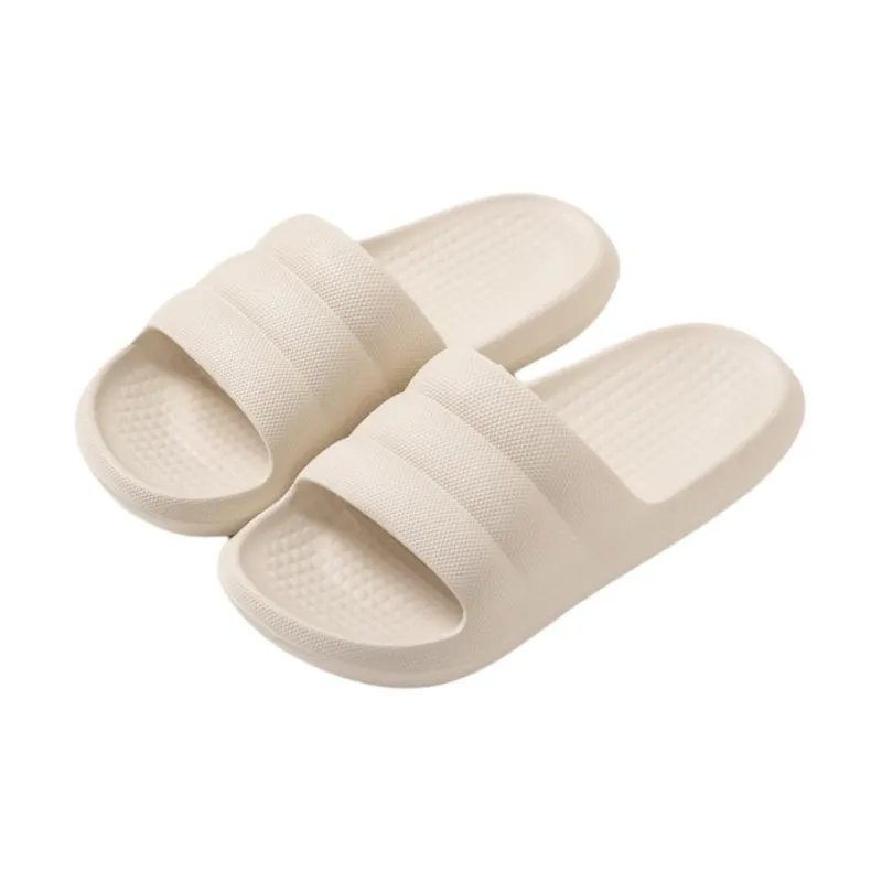 UTUNE Home Slippers Cream White-0