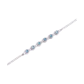 Clear Snow Ice Glutinous Jadeite Bracelets Women's