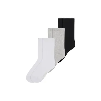 SKIMS Fake Day Collection FW24 SPORT CREW SOCK Mid-Calf Socks Unisex 3 Pack
