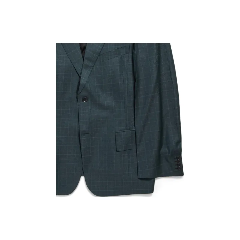 Balenciaga Boxy Single-Breasted Checked Blazer-3