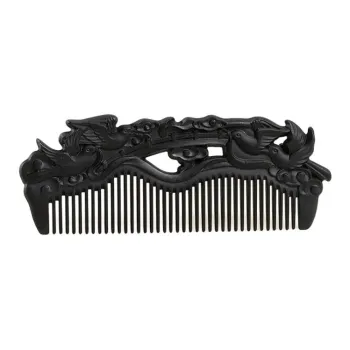 Zhou Guangsheng Magpie Bridge Destiny Wooden Comb Complaisant