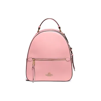 COACH Jordyn Leather Backpack Women's Cherry Blossom Pink