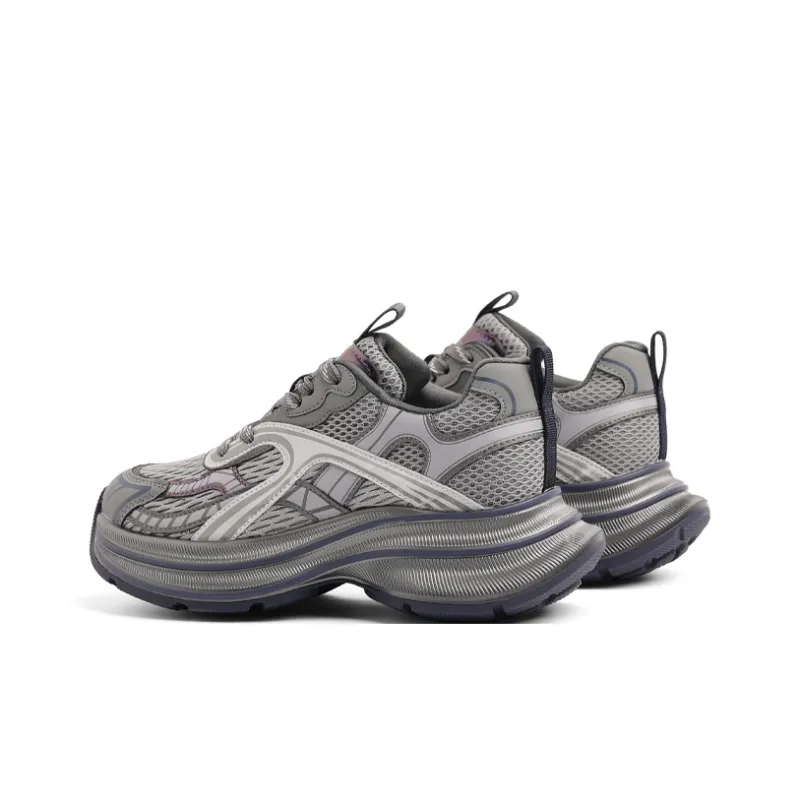 BURGELY Lightweight Warm Low-Top Chunky Sneakers Women's-25