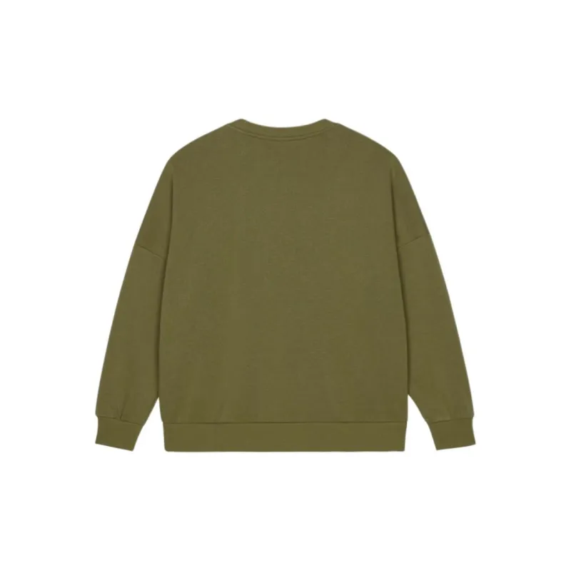New Balance Sweatshirts Unisex Olive Green-1