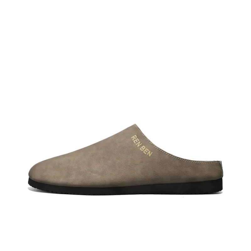 RENBEN Odor Resistant Slip Resistant Wrap toe Slippers Men's-14