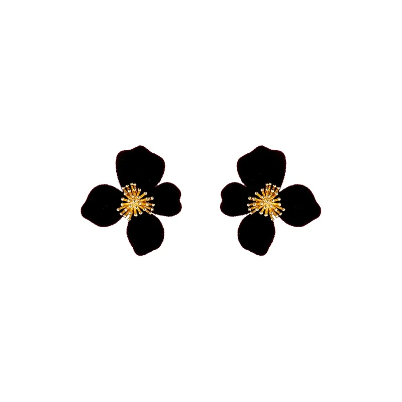 Rhymes Gold Plated Copper Earrings Women's-5