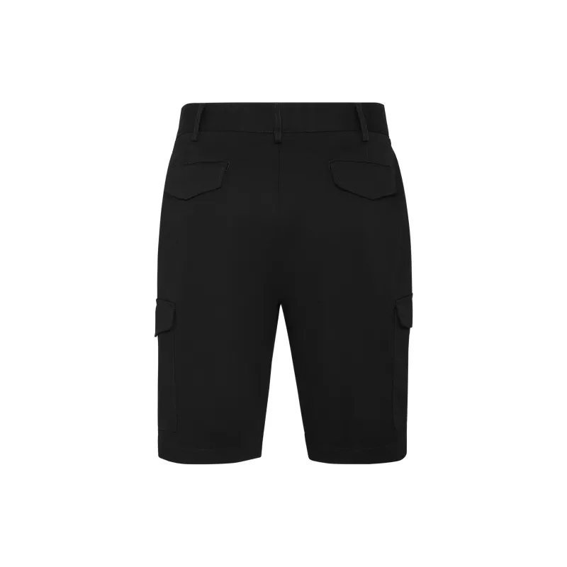 PHILIPP PLEIN Logo plaque Cargo Shorts-1