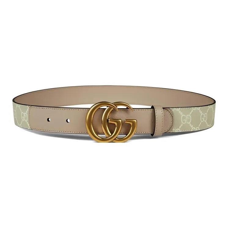 GUCCI - Leather Belts Women's Green --1