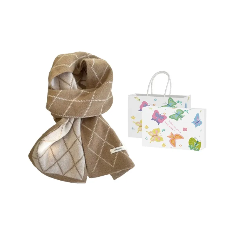 JKEM Knit Scarves Unisex-14
