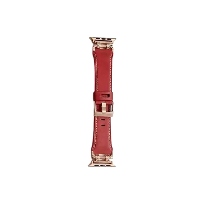 NCFCK Apple Compatibility Watch Band Genuine Leather Material-3