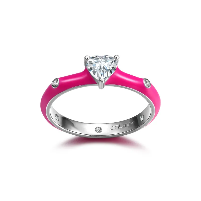 AHLOOPS 18K Gold Plated Copper Rings Unisex-2