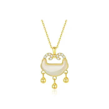 Chongqing Gold Store S925 Silver Necklaces Women's