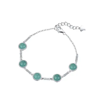 Green Craftsman Ice Glutinous Jadeite Bracelets Women's