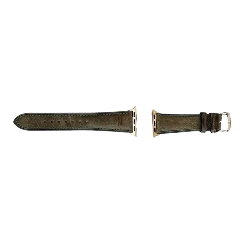 NCFCK Watch Band Apple Compatibility Genuine Leather Material-2