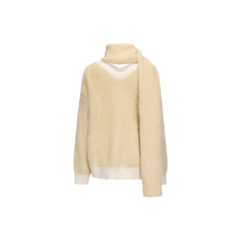 CHIWAWAMEME Knitwear Women's Custard-1