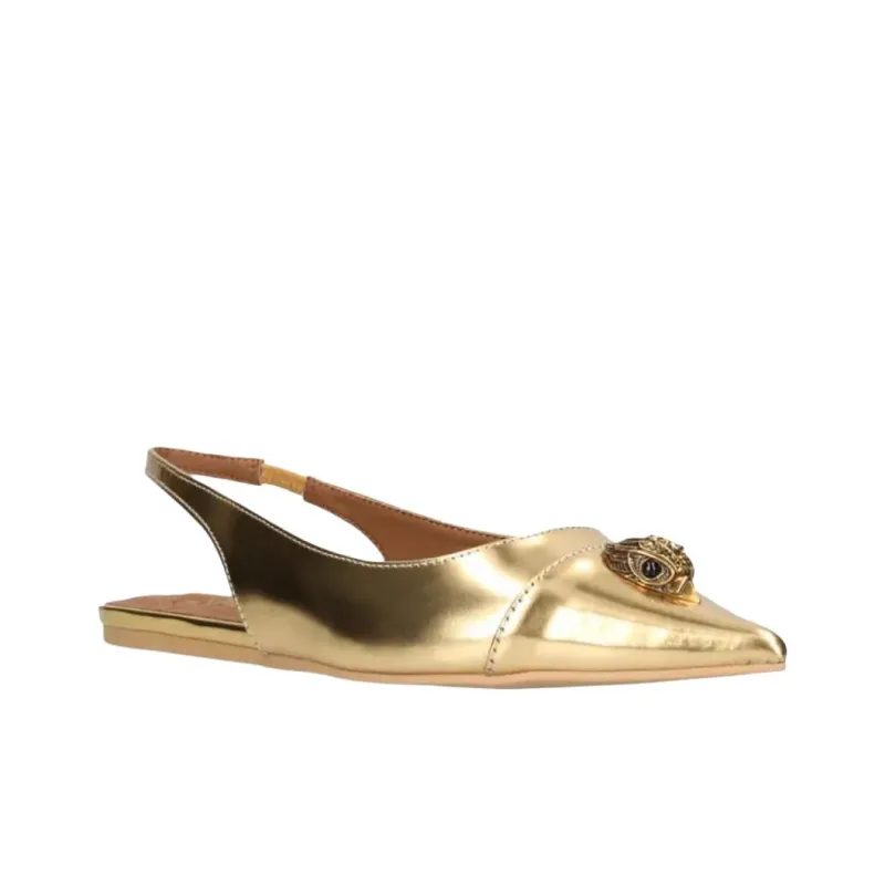 Kurt Geiger London Belgravia Casual Single Shoes Women's Gold-2